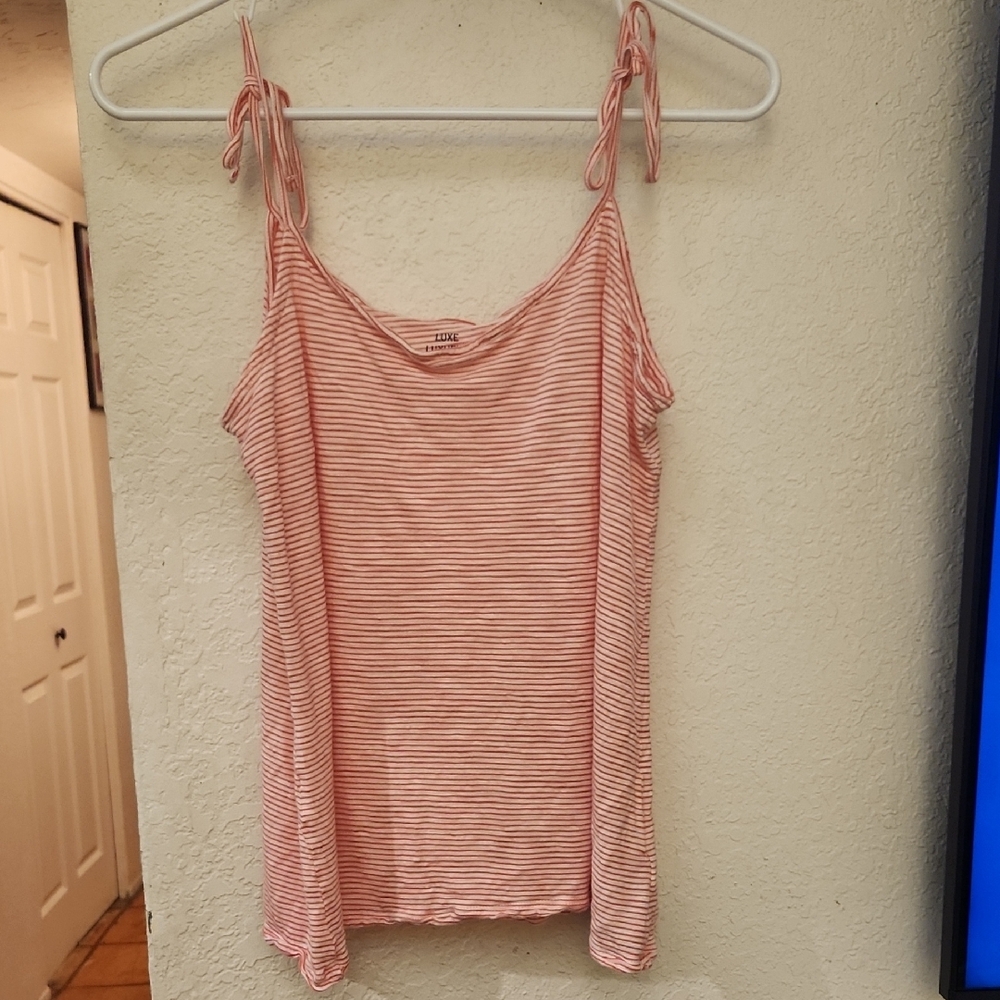Striped Pink Cami Top